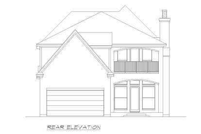 French Country House Plan #5445-00435 Elevation Photo