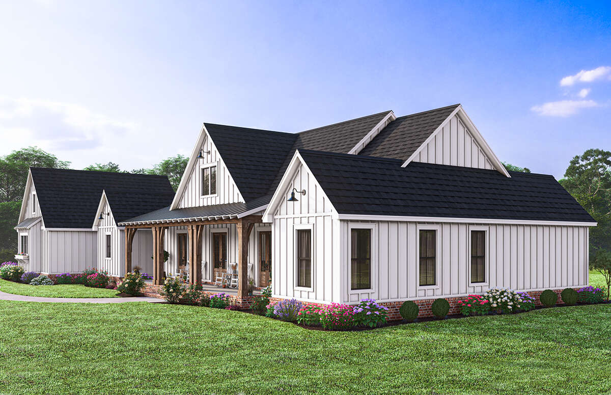 Modern Farmhouse Plan: 2,520 Square Feet, 3 Bedrooms, 2.5 Modern Farmhouse Plan: 2,520 Square Feet, 3 Bedrooms, 2.5