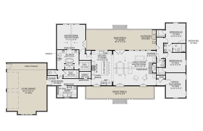 House Plan House Plan #24748 Drawing 1