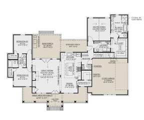 Main Floor for House Plan #4534-00035