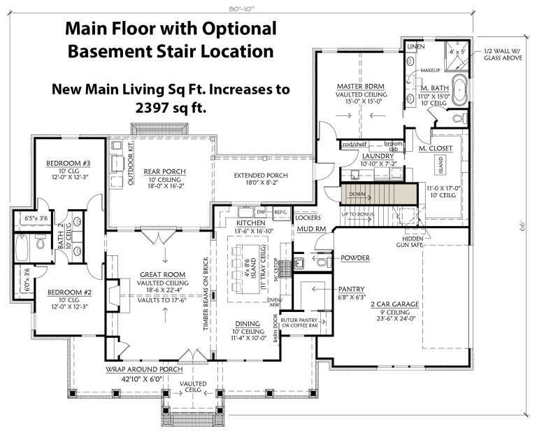 House Plan House Plan #24749 Drawing 3