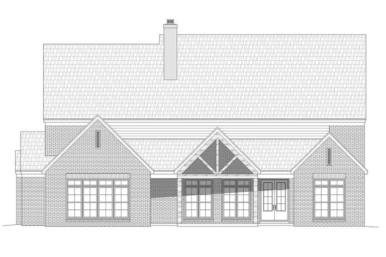European House Plan #940-00247 Elevation Photo