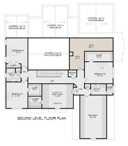 House Plan House Plan #24753 Drawing 2