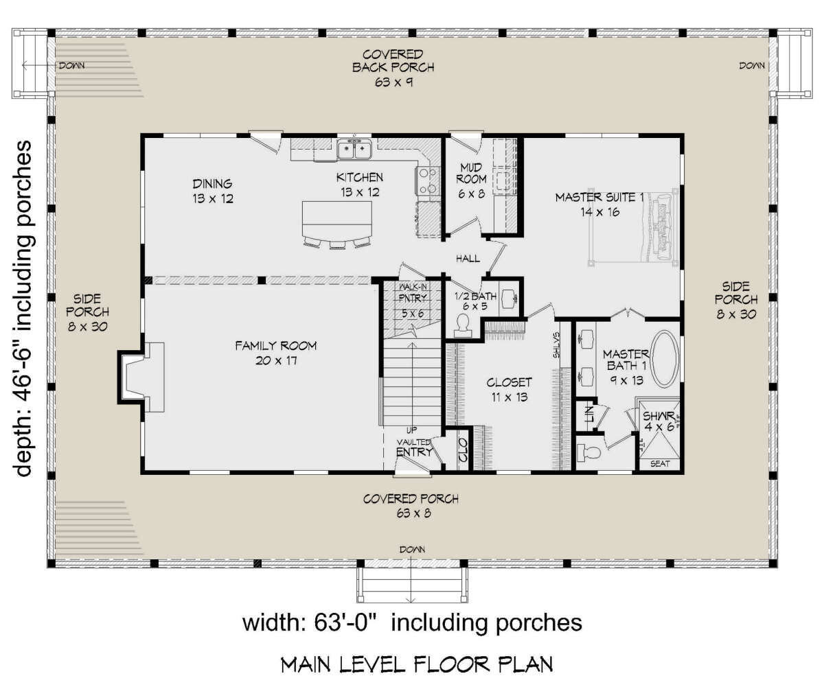 Main Floor for House Plan #940-00248
