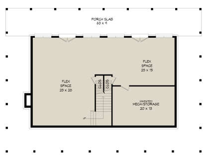 Basement for House Plan #940-00248