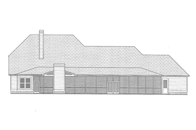 Craftsman House Plan #286-00110 Elevation Photo