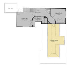 Second Floor for House Plan #286-00110