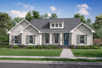 Modern Farmhouse House Plan #041-00231 Elevation Photo