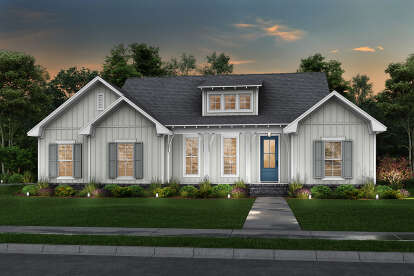 Modern Farmhouse House Plan #041-00231 Elevation Photo