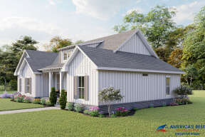 Modern Farmhouse House Plan #041-00231 Elevation Photo