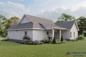 Modern Farmhouse House Plan #041-00231 Elevation Photo