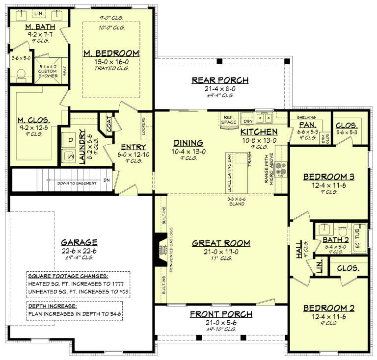 House Plan House Plan #24759 Drawing 2