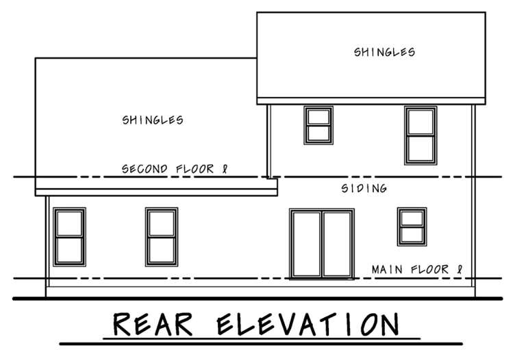 Craftsman House Plan #402-01654 Elevation Photo