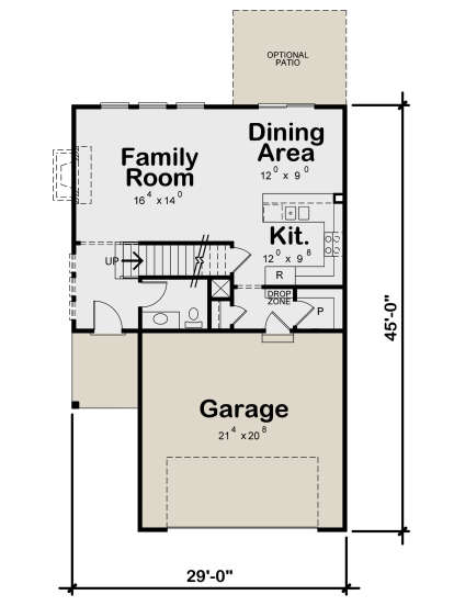 Main Floor for House Plan #402-01655