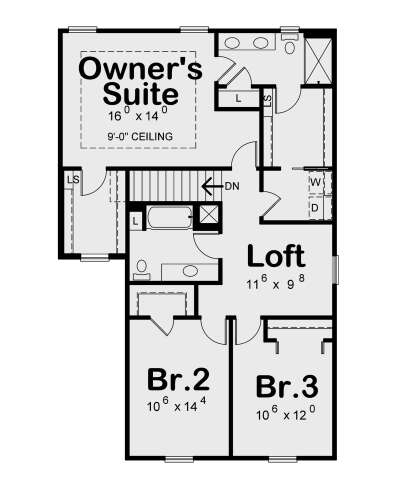 House Plan House Plan #24761 Drawing 2