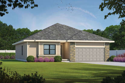 House Plan House Plan #24762 Front Elevation 