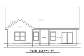 Craftsman House Plan #402-01657 Elevation Photo