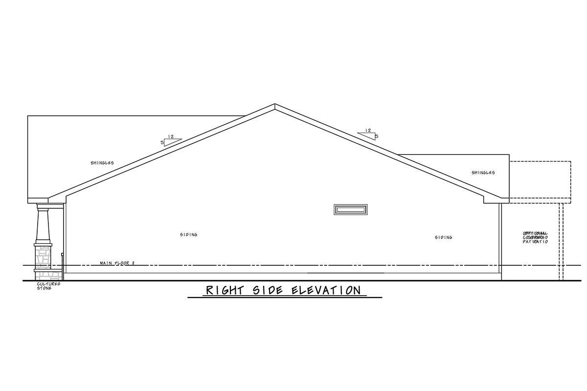 Craftsman House Plan #402-01657 Elevation Photo