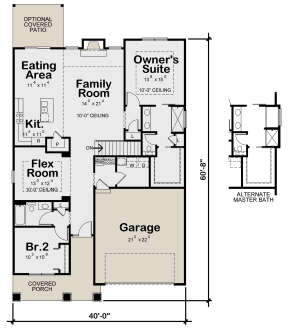 Main Floor for House Plan #402-01657
