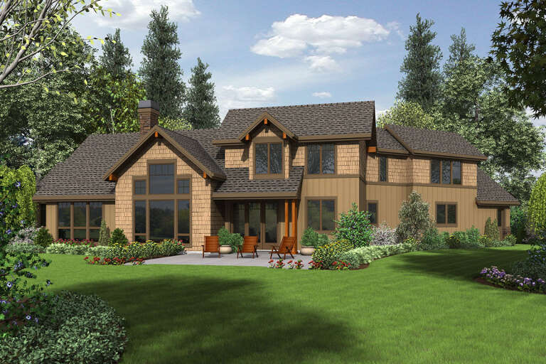 Craftsman House Plan #2559-00843 Elevation Photo