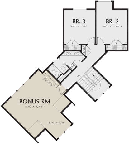 Second Floor for House Plan #2559-00843