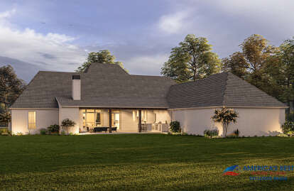 French Country Plan: 3,273 Square Feet, 4 Bedrooms, 3.5