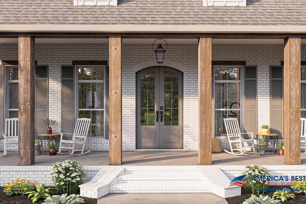 French Country Plan: 3,273 Square Feet, 4 Bedrooms, 3.5