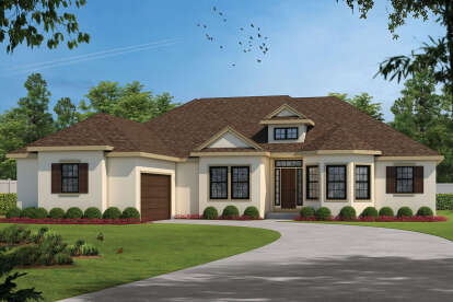 4 Bed, 4 Bath, 3380 Square Foot House Plan - #402-01658