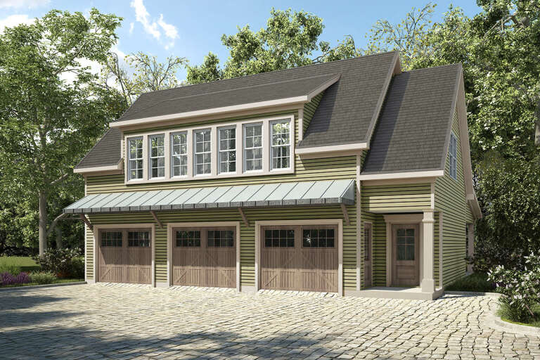 House Plan House Plan #24767 Front Elevation 
