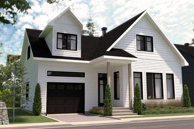 House Plan House Plan #24768 Front Elevation 