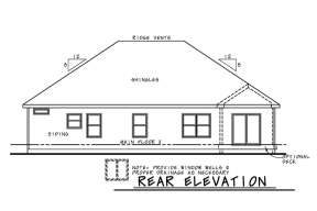 Craftsman House Plan #402-01659 Elevation Photo