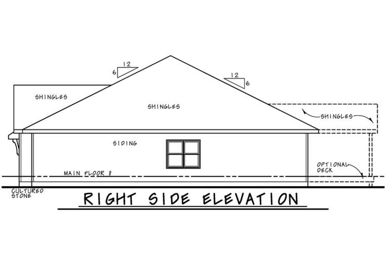 Craftsman House Plan #402-01659 Elevation Photo