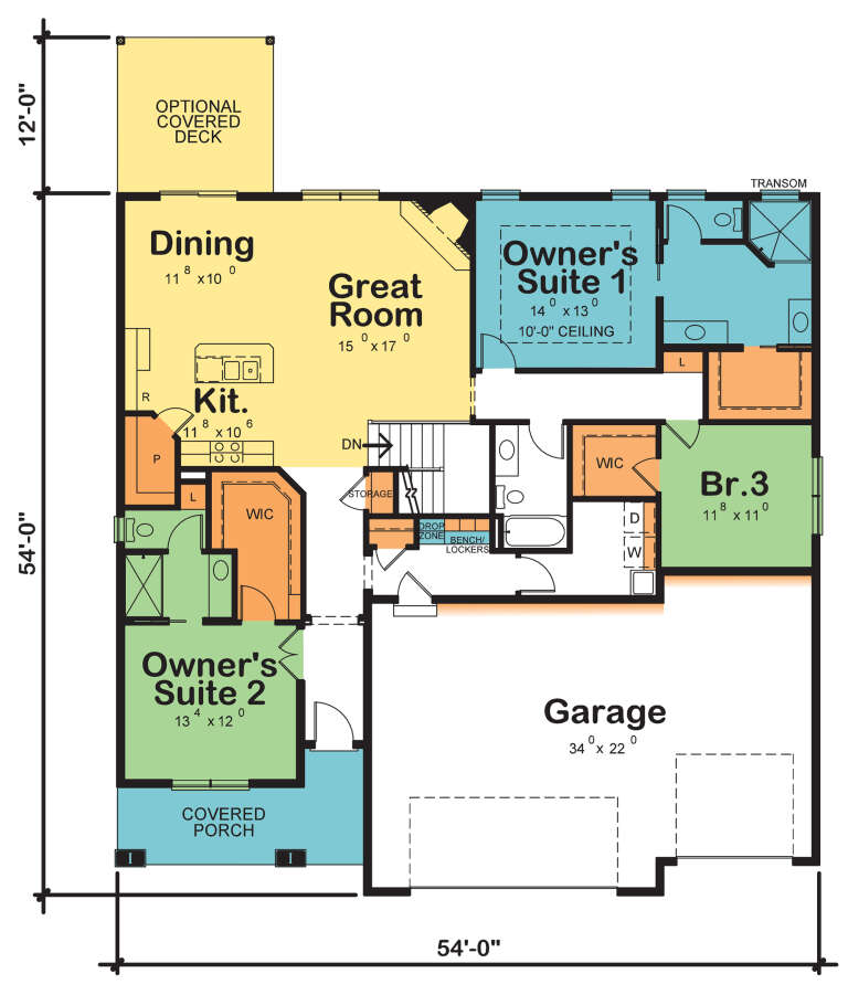 House Plan House Plan #24770 Drawing 1