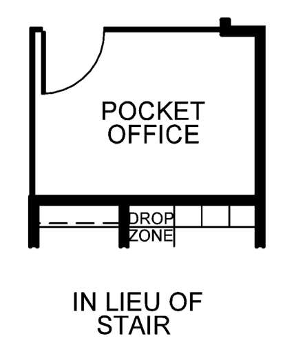 In Lieu of Basement Stairs for House Plan #402-01659