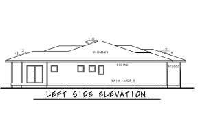 Modern  House Plan #402-01660 Elevation Photo