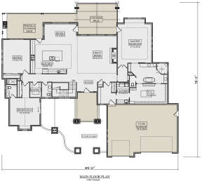 Main Floor for House Plan #5631-00130