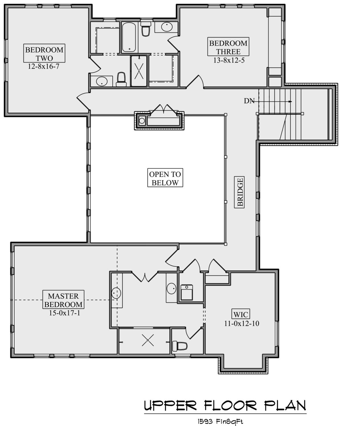 Second Floor for House Plan #5631-00131