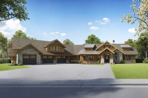 Craftsman House Plan #5631-00132 Elevation Photo