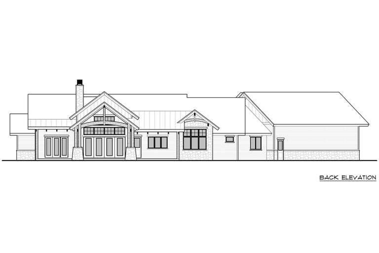 Craftsman House Plan #5631-00132 Elevation Photo