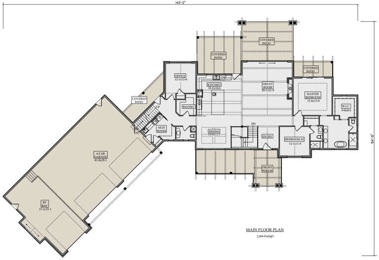 House Plan House Plan #24775 Drawing 1