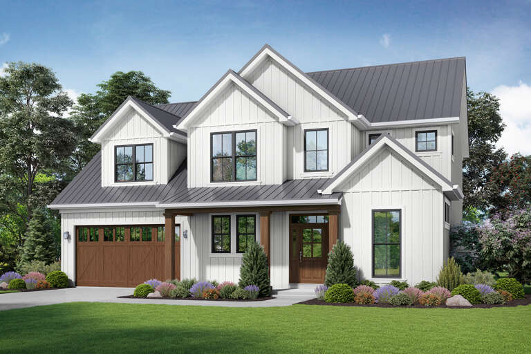 House Plan House Plan #24777 Front Elevation 