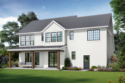 Modern Farmhouse House Plan #2559-00844 Elevation Photo