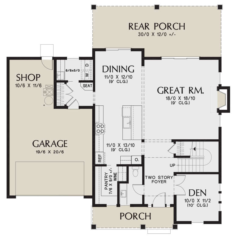 House Plan House Plan #24777 Drawing 1