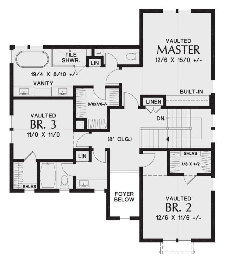 House Plan House Plan #24778 Drawing 2