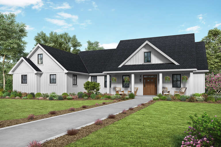 House Plan House Plan #24779 Front Elevation 