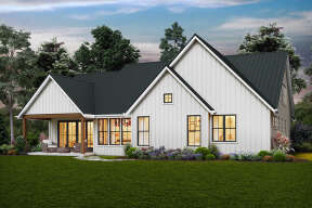 Modern Farmhouse House Plan #2559-00848 Elevation Photo