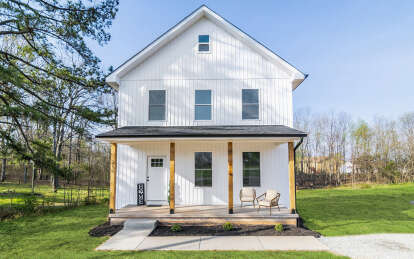 Modern Farmhouse House Plan #2559-00849 Build Photo