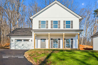 Modern Farmhouse House Plan #2559-00849 Build Photo