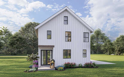 Modern Farmhouse House Plan #2559-00849 Elevation Photo