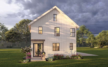 Modern Farmhouse House Plan #2559-00849 Elevation Photo
